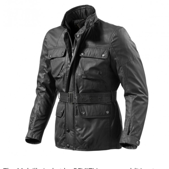 Revit Melville men's motorcycle 🏍 jacket XL brown